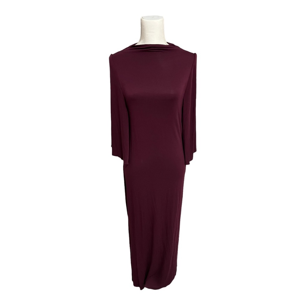 Free People Size Small Color Eggplant Maxi Dress